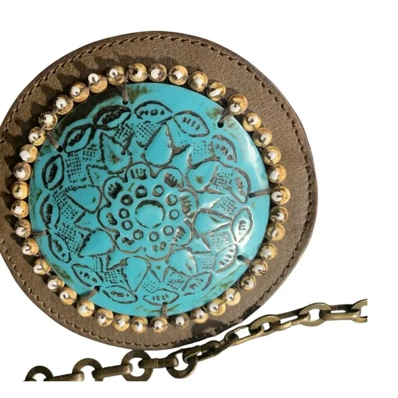 CHICO'S Boho Statement Belt – Size M/L - Picture 4 of 8